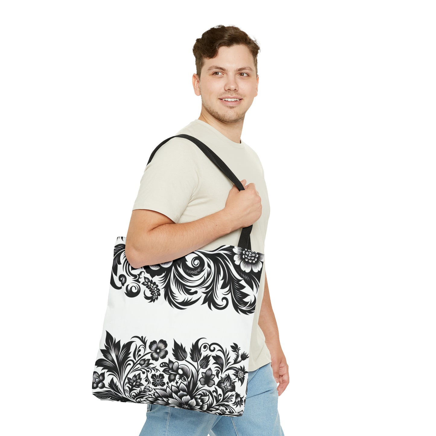 floral Tote Bag (AOP)