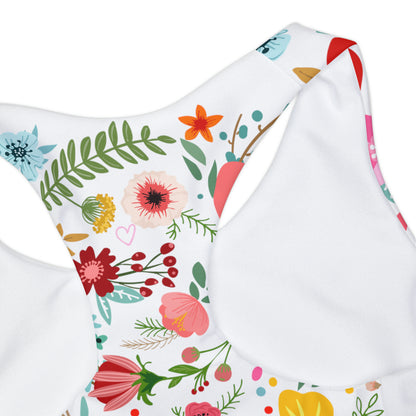 floral Girls Two Piece Swimsuit (AOP)