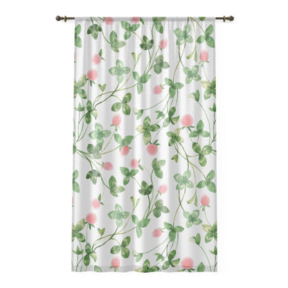 floral Window Curtain