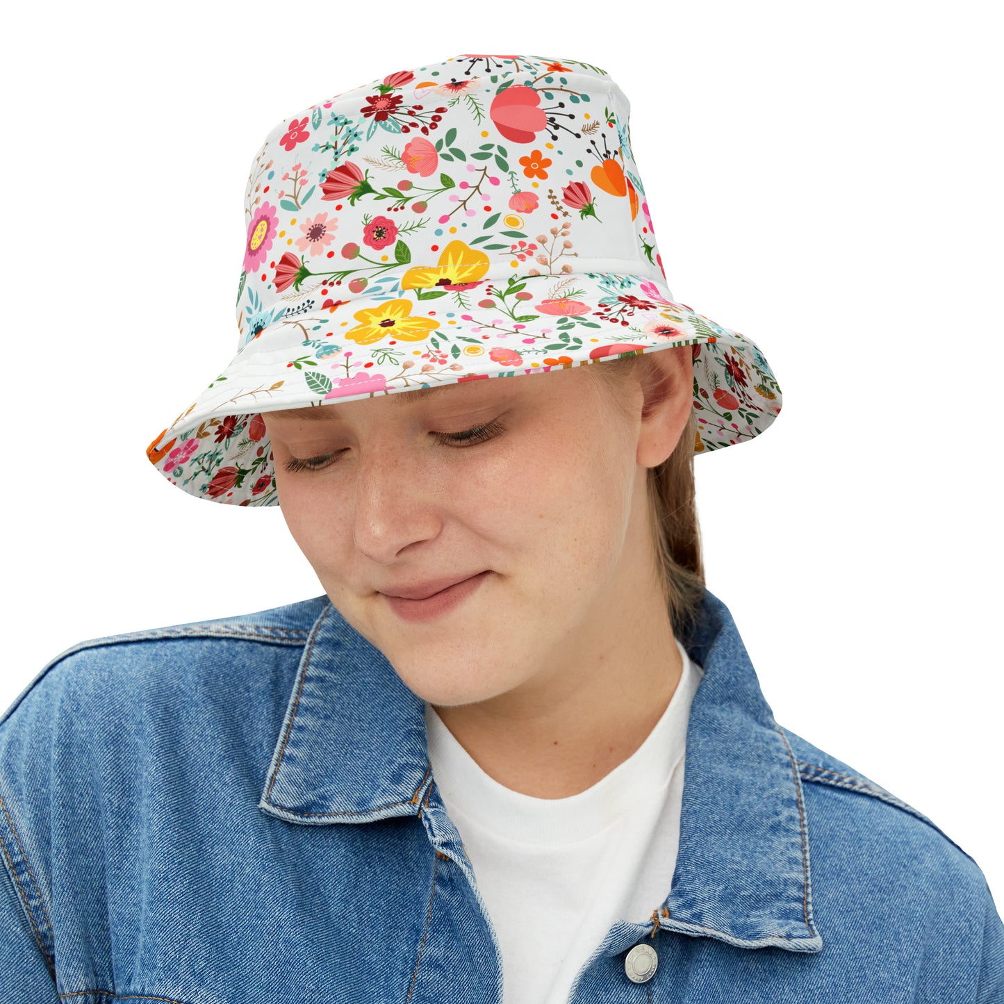 floral Bucket Hat (AOP)